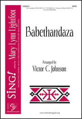 Babethandaza SATB choral sheet music cover